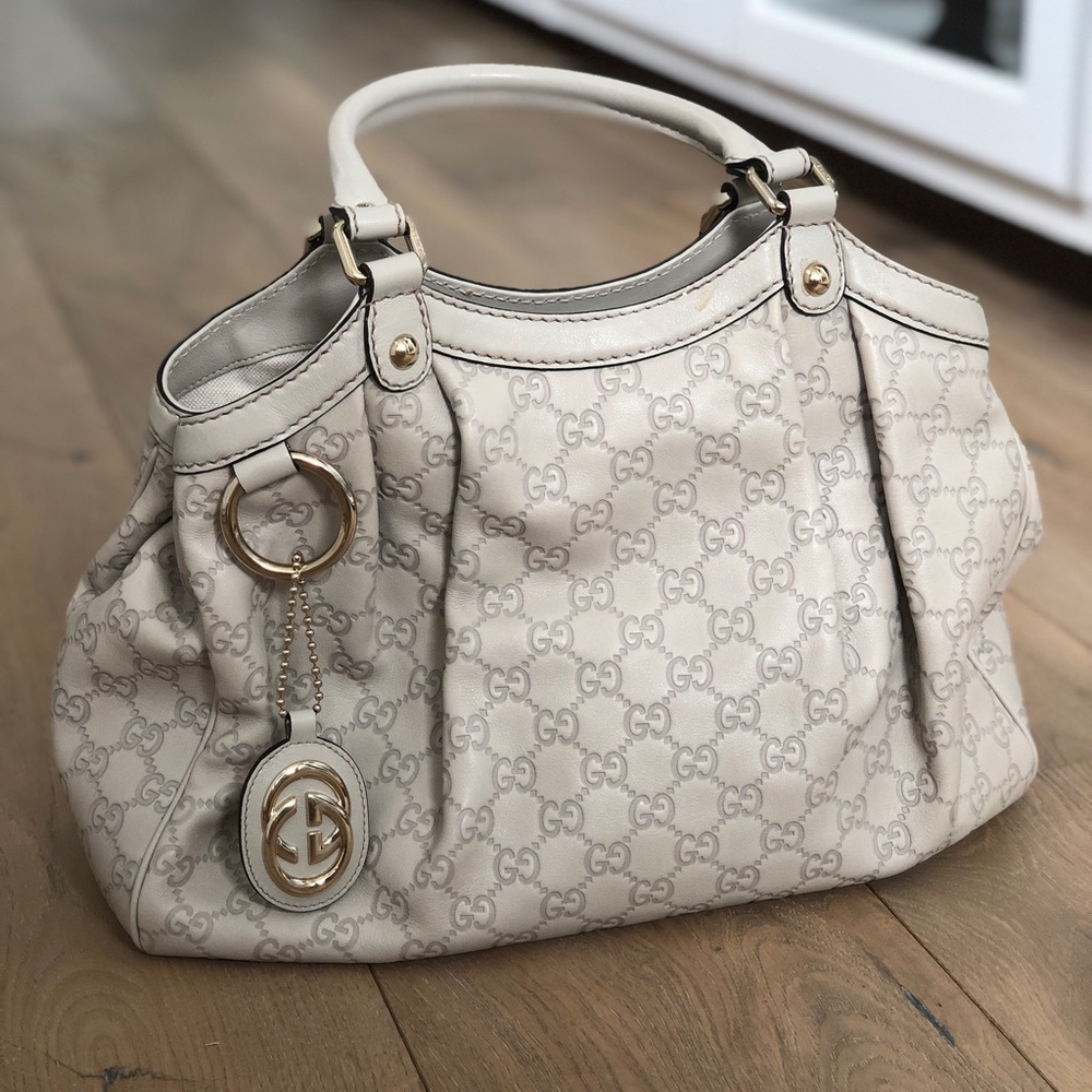 Gucci bag, off white, great condition